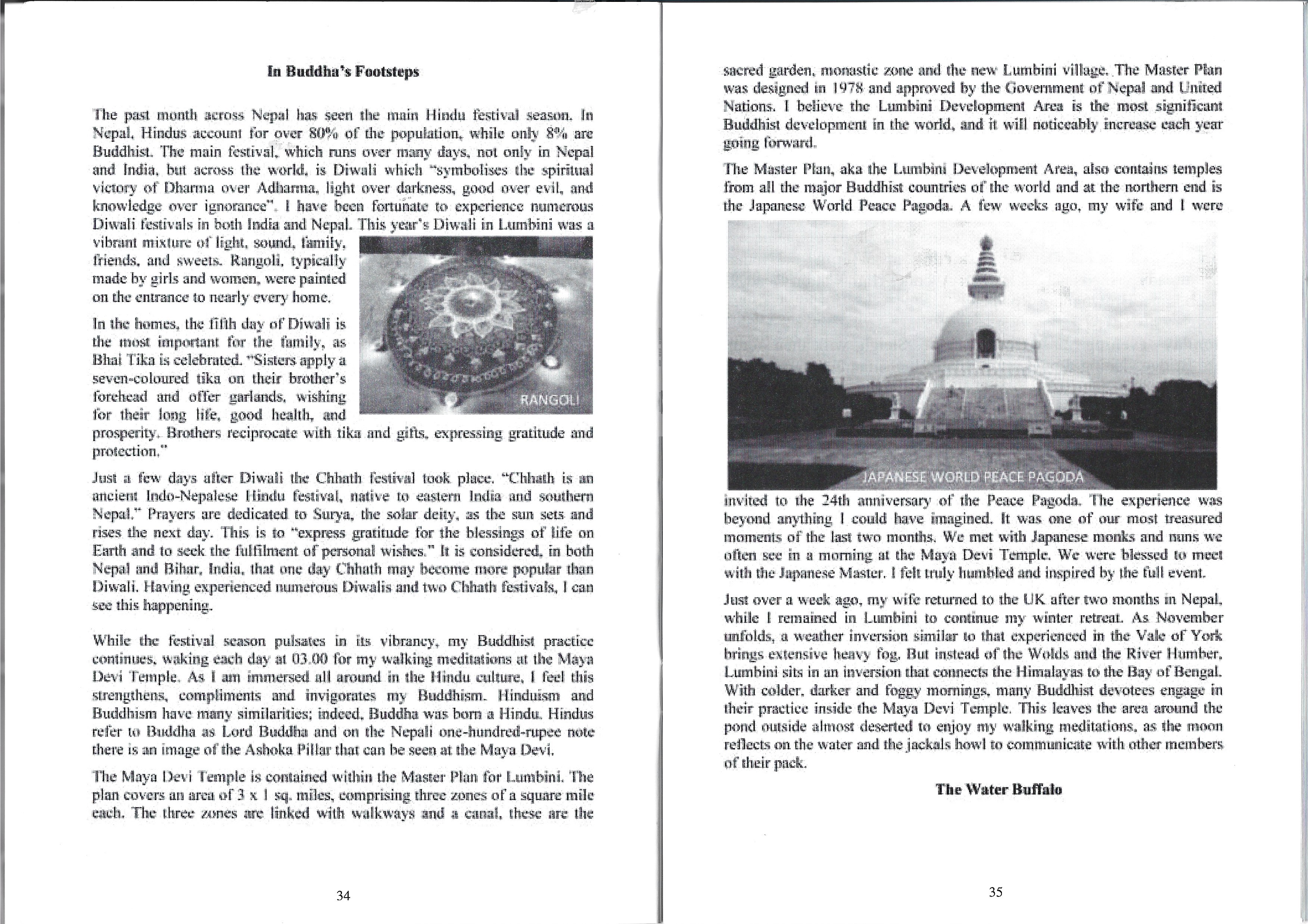 In Buddha’s Footsteps